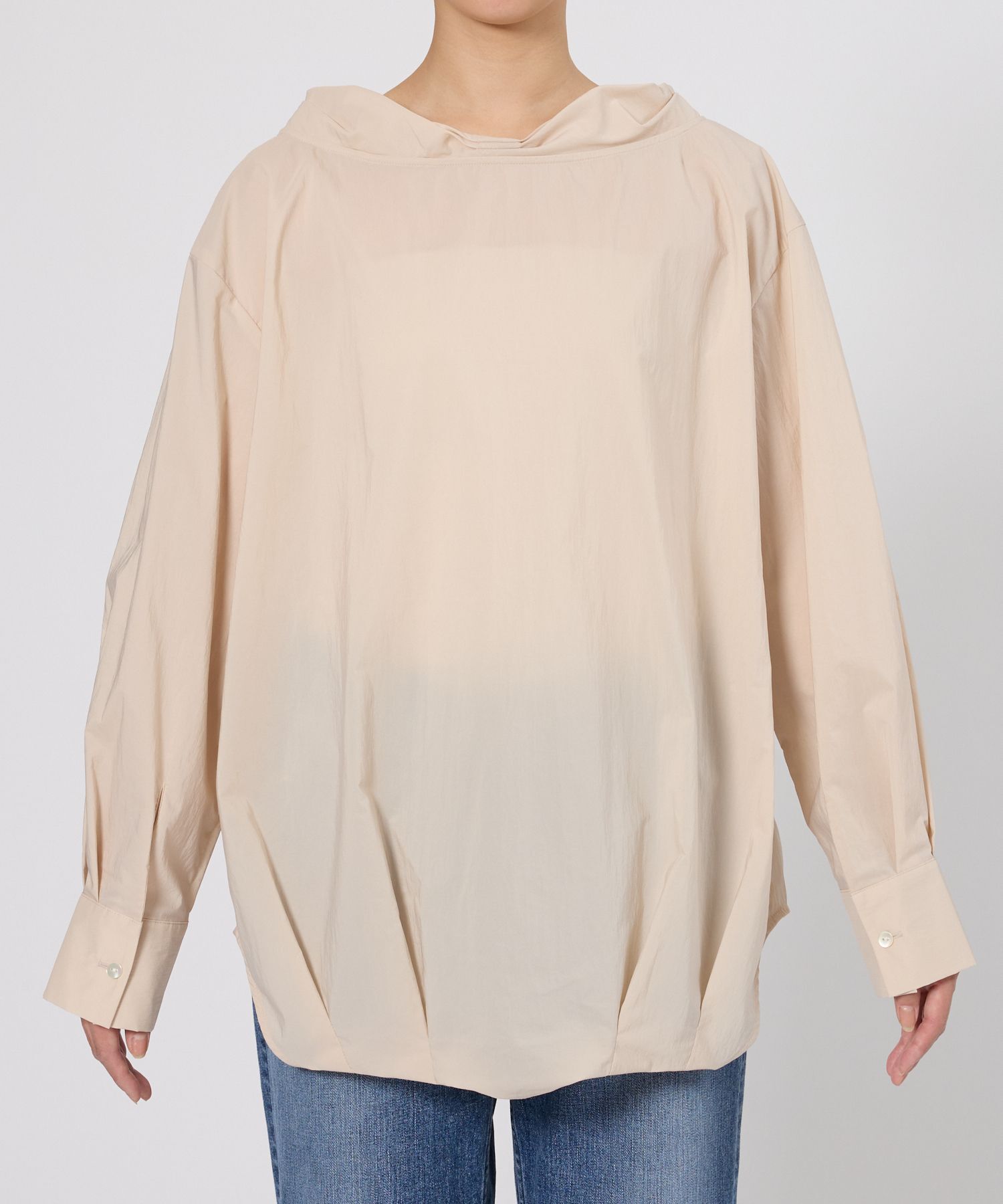 BABYLONE「【多機能素材】ボトルネックブラウス」|シャツ・ブラウス|