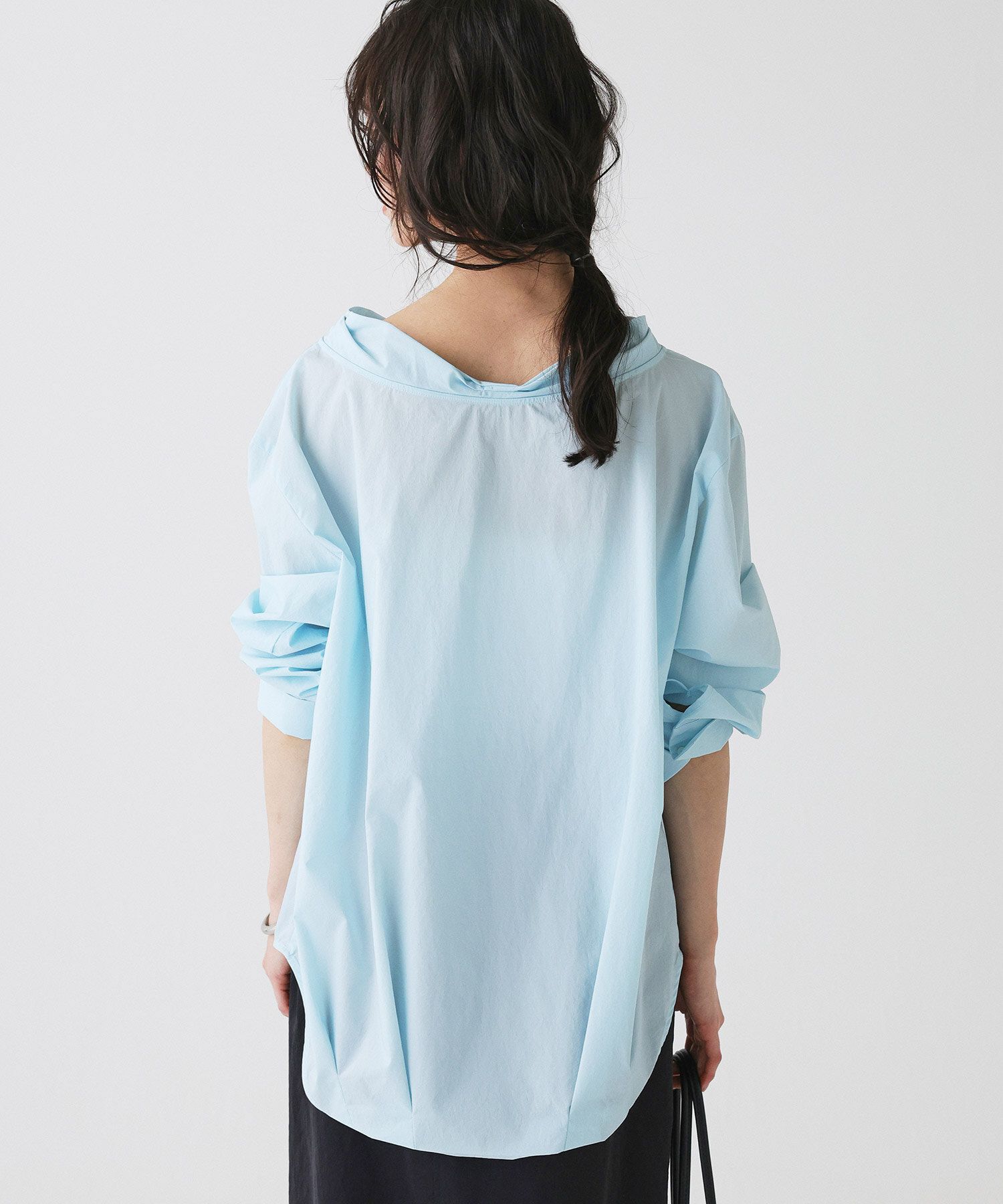 BABYLONE「【多機能素材】ボトルネックブラウス」|シャツ・ブラウス|