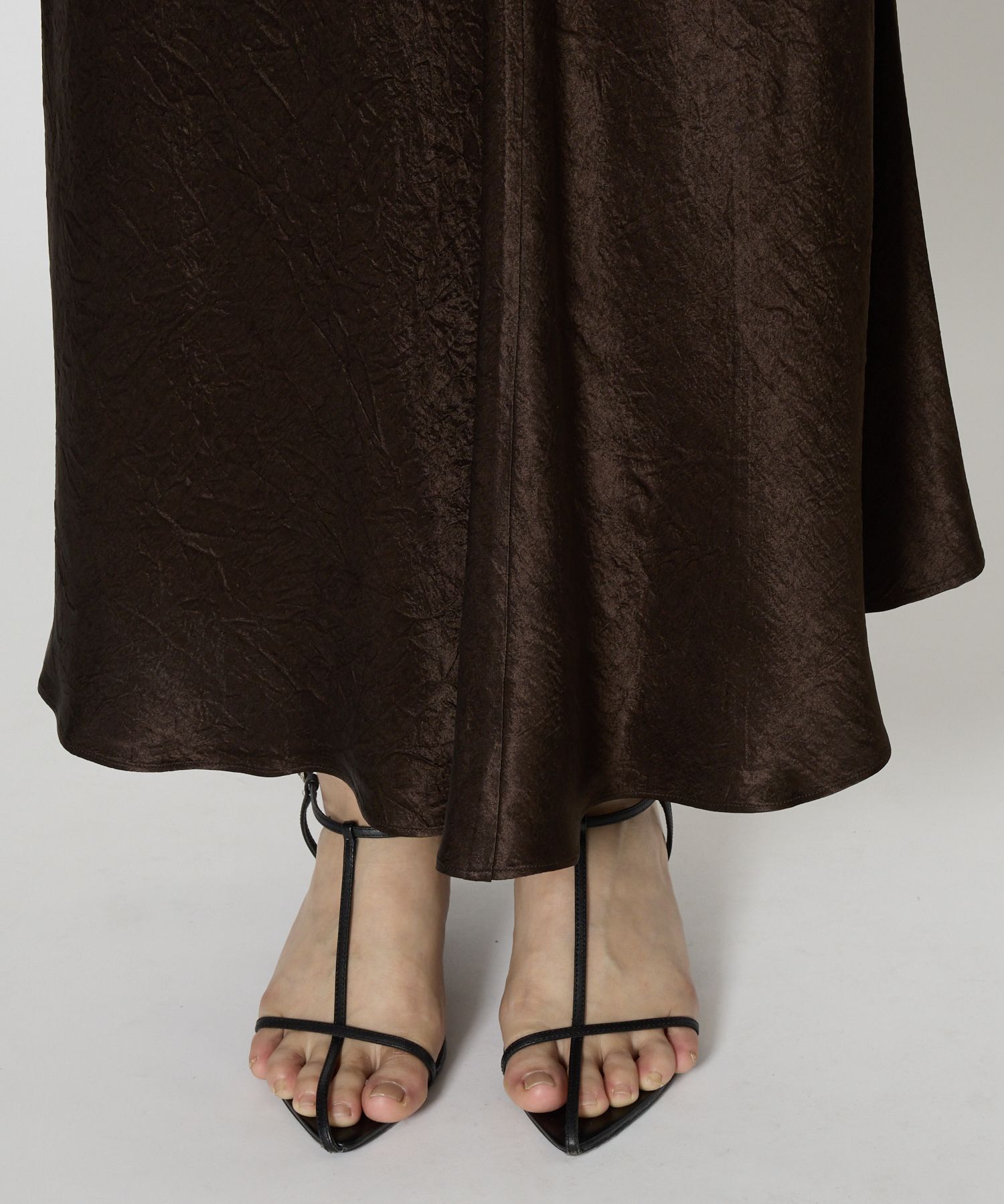 BABYLONE「ヴィンテージサテンスカート」|スカート|