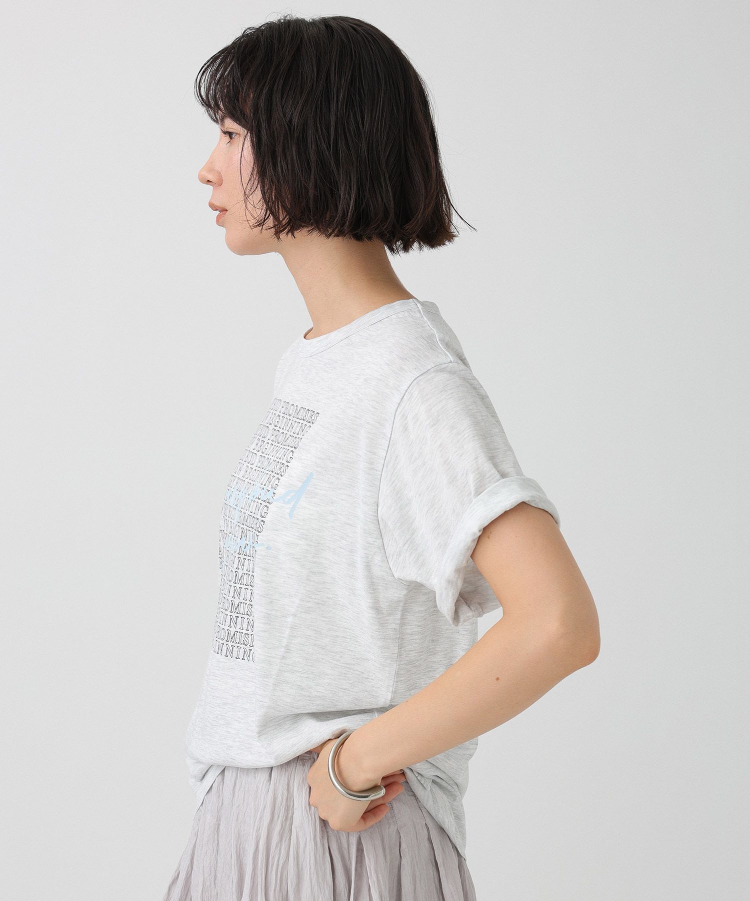  「【81BRANCA】＜別注＞ロゴシアーカットソー」|Tシャツ・カットソー|