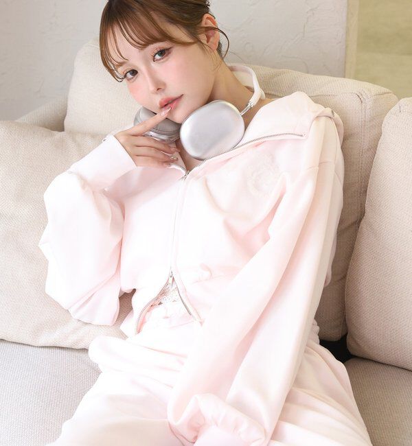  「【セットアップ可能】ウエストレースカットパンツ」|その他|