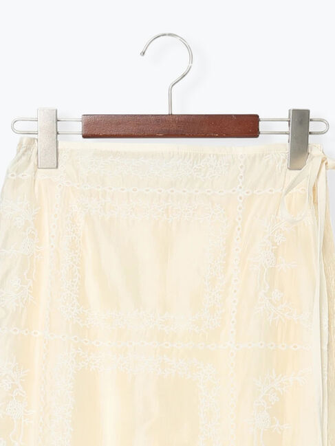 Te chichi「チーフ刺繍ラップスカート付きパンツ」|その他|