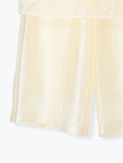 Te chichi「チーフ刺繍ラップスカート付きパンツ」|その他|