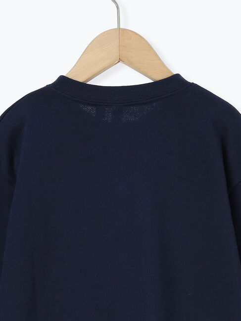 Samansa Mos2 Lagom「ナマケモノ刺繍ミニ裏毛カーディガン」|カーディガン|