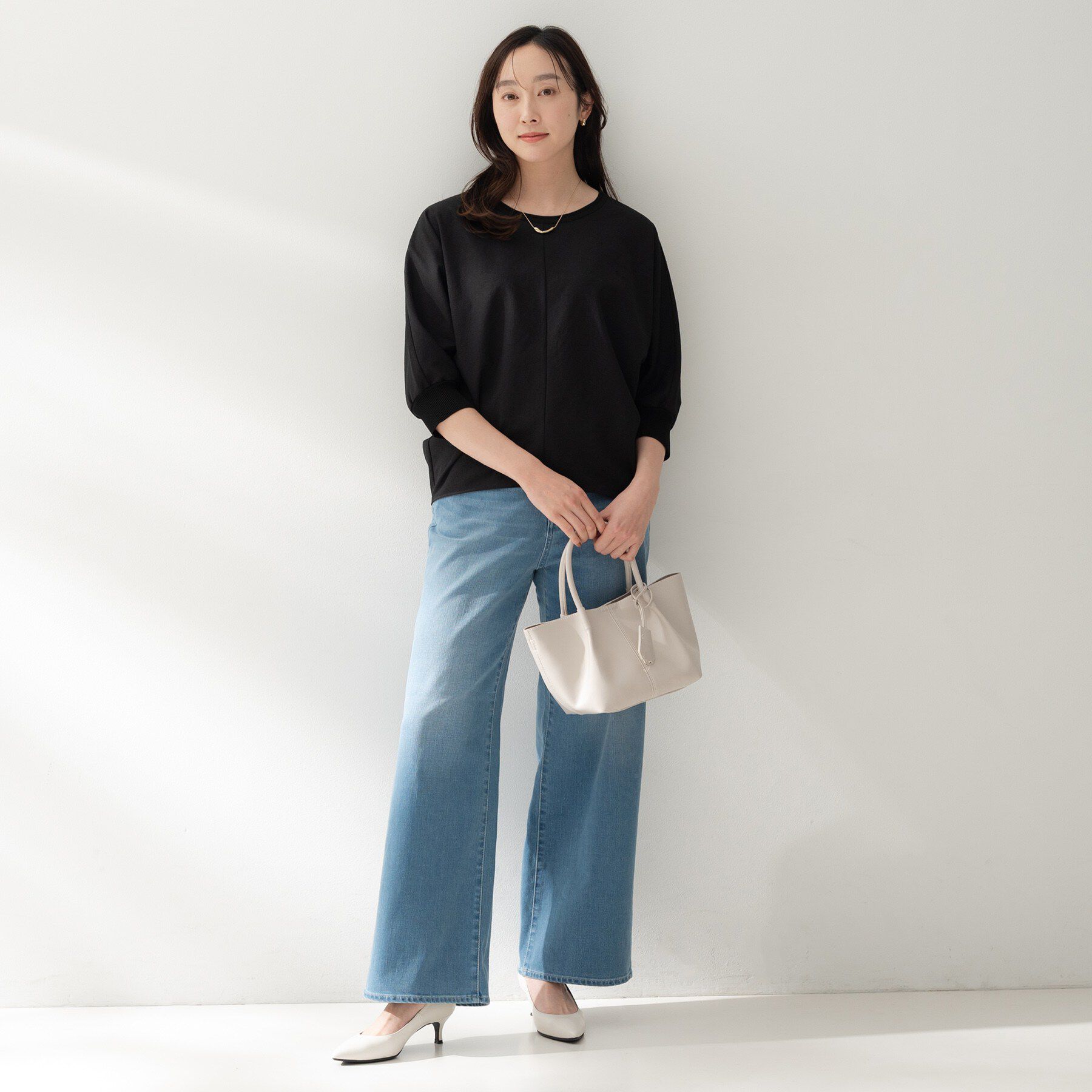 UNTITLED「【吸水速乾/UVカット】ドルマンスリーブプルオーバー」|シャツ・ブラウス|