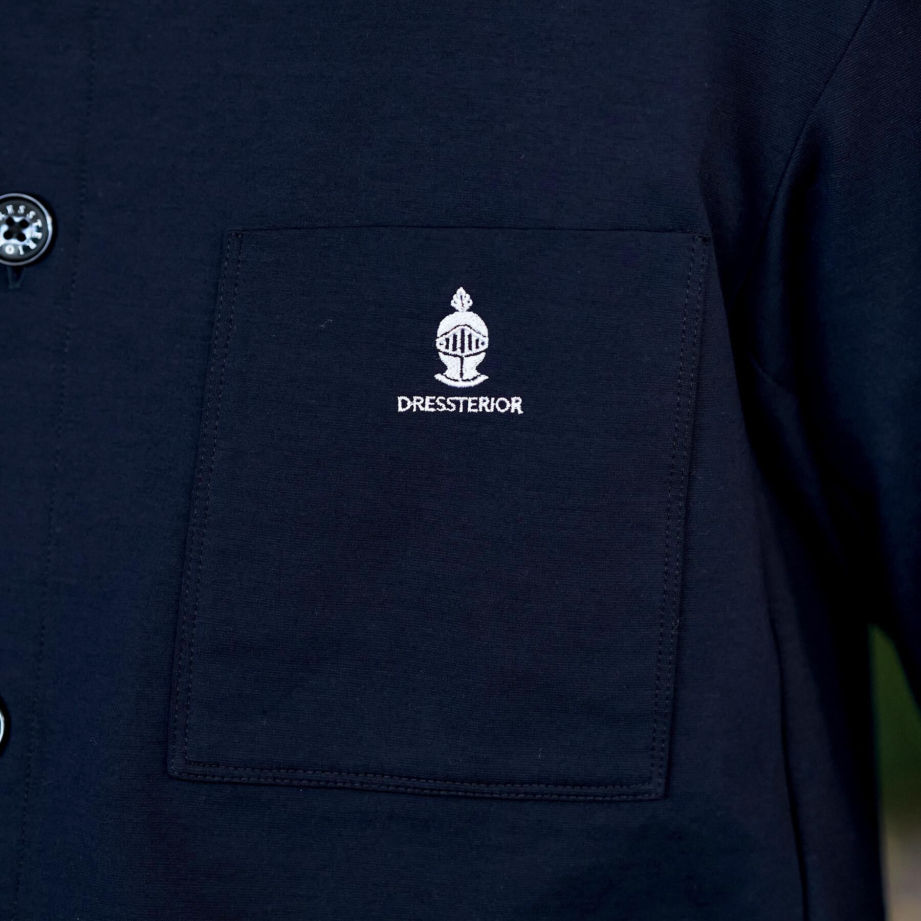 DRESSTERIOR「【接触冷感/UVカット/抗菌防臭/しわ防止】クールデオドラント ジャージシャツ」|シャツ・ブラウス|