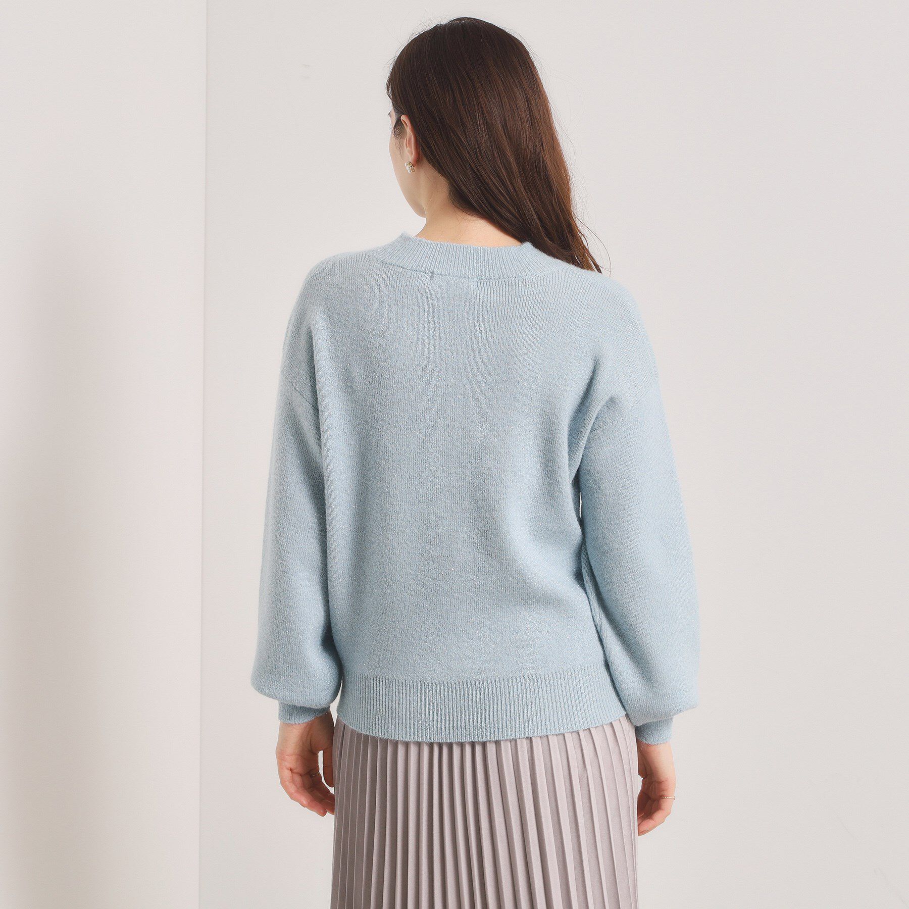 ITS&rsquo;DEMO「【手洗い可】スパンコールラメニット」|ニット・セーター|