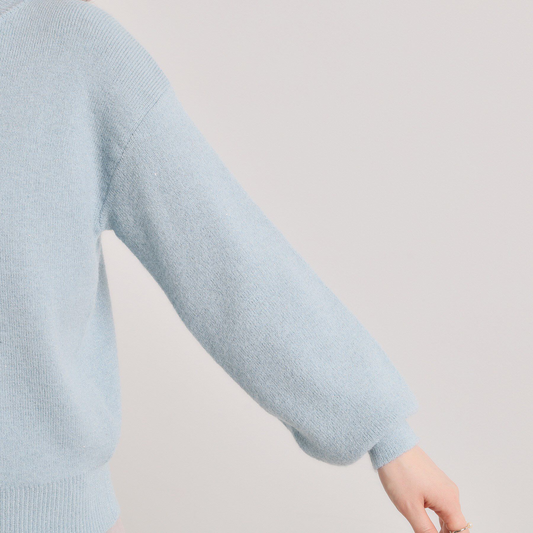 ITS&rsquo;DEMO「【手洗い可】スパンコールラメニット」|ニット・セーター|