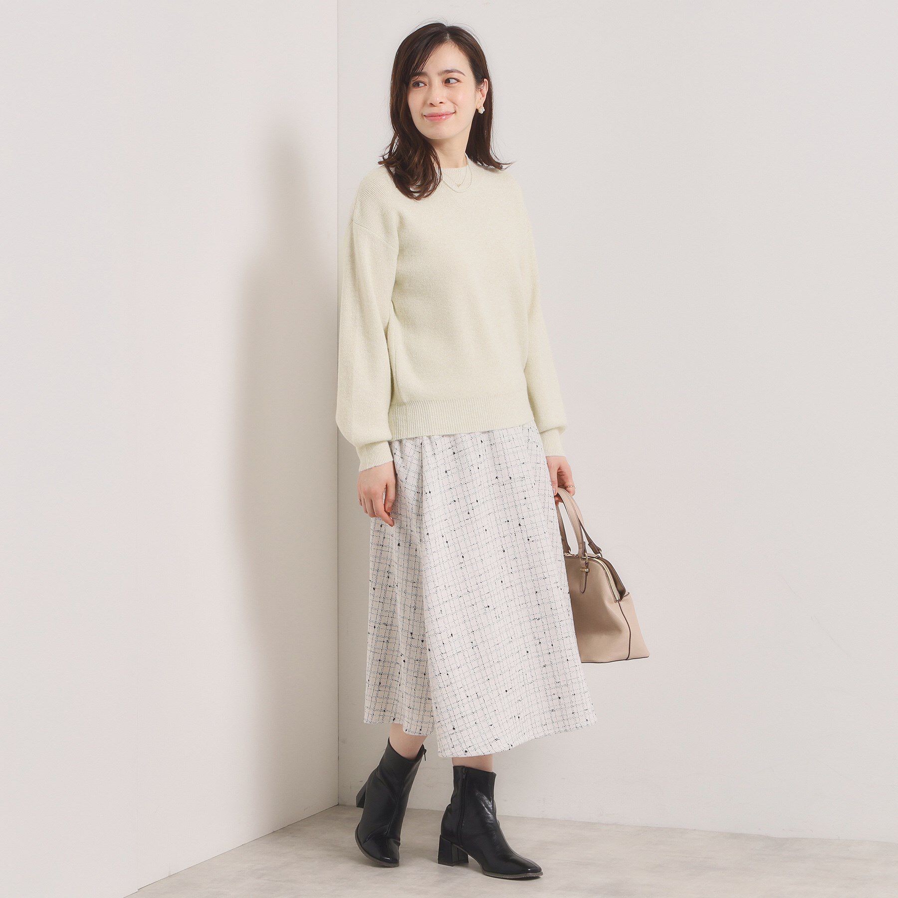 ITS&rsquo;DEMO「【手洗い可】スパンコールラメニット」|ニット・セーター|