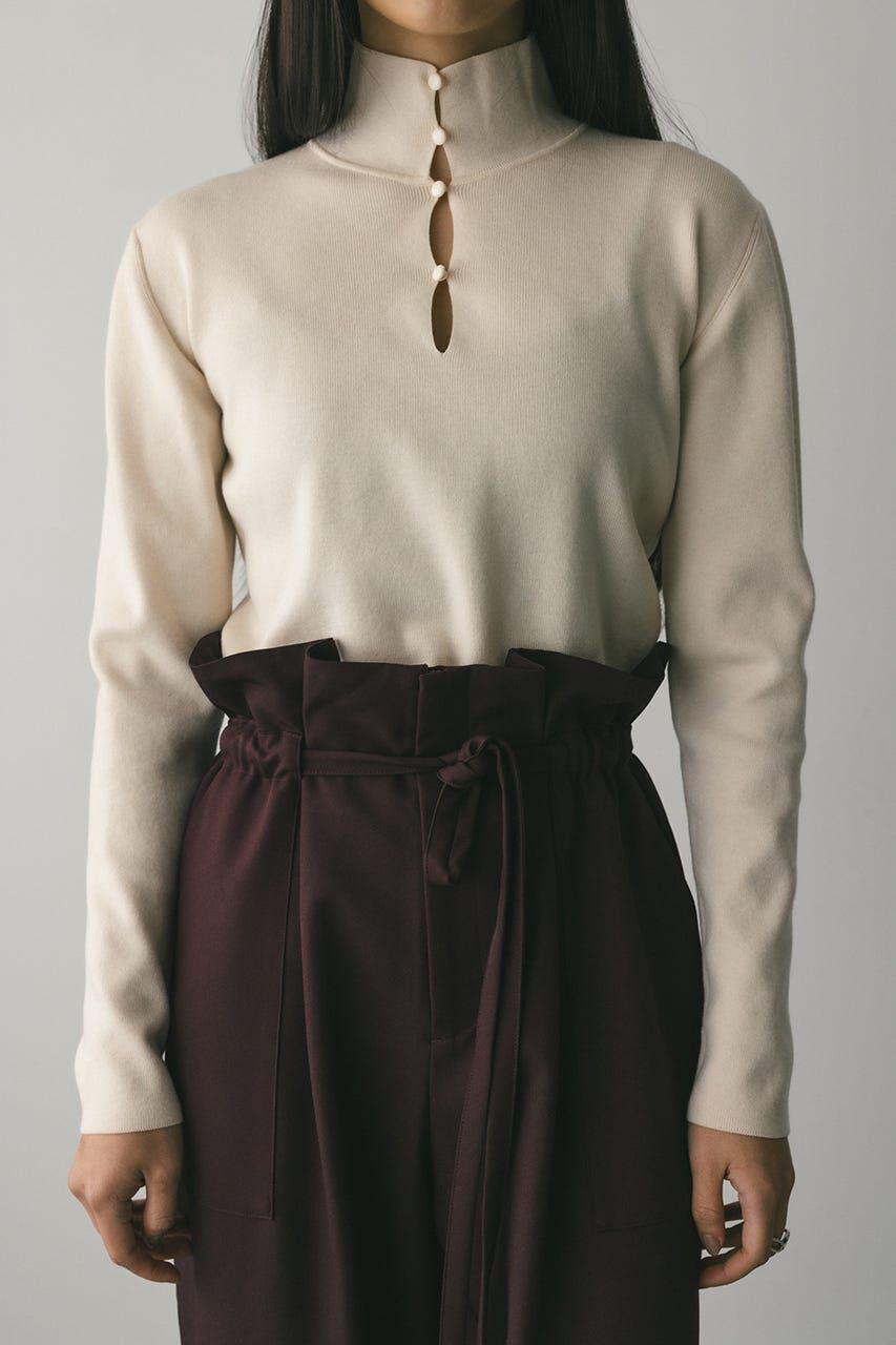 STYLEMIXER「2WAYネックニットトップ」|ニット・セーター|