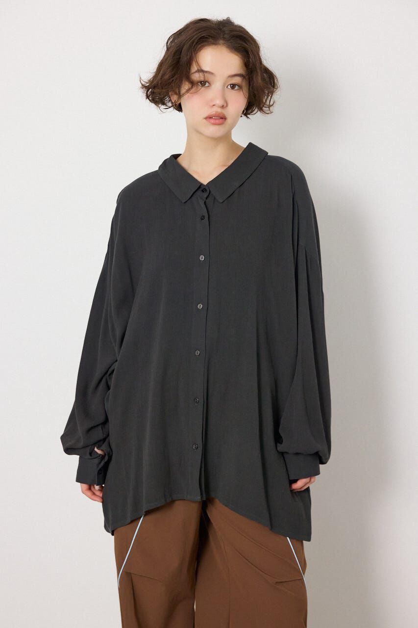 RODEO CROWNS「レーヨンクレープ2WAYシャツ」|シャツ・ブラウス|