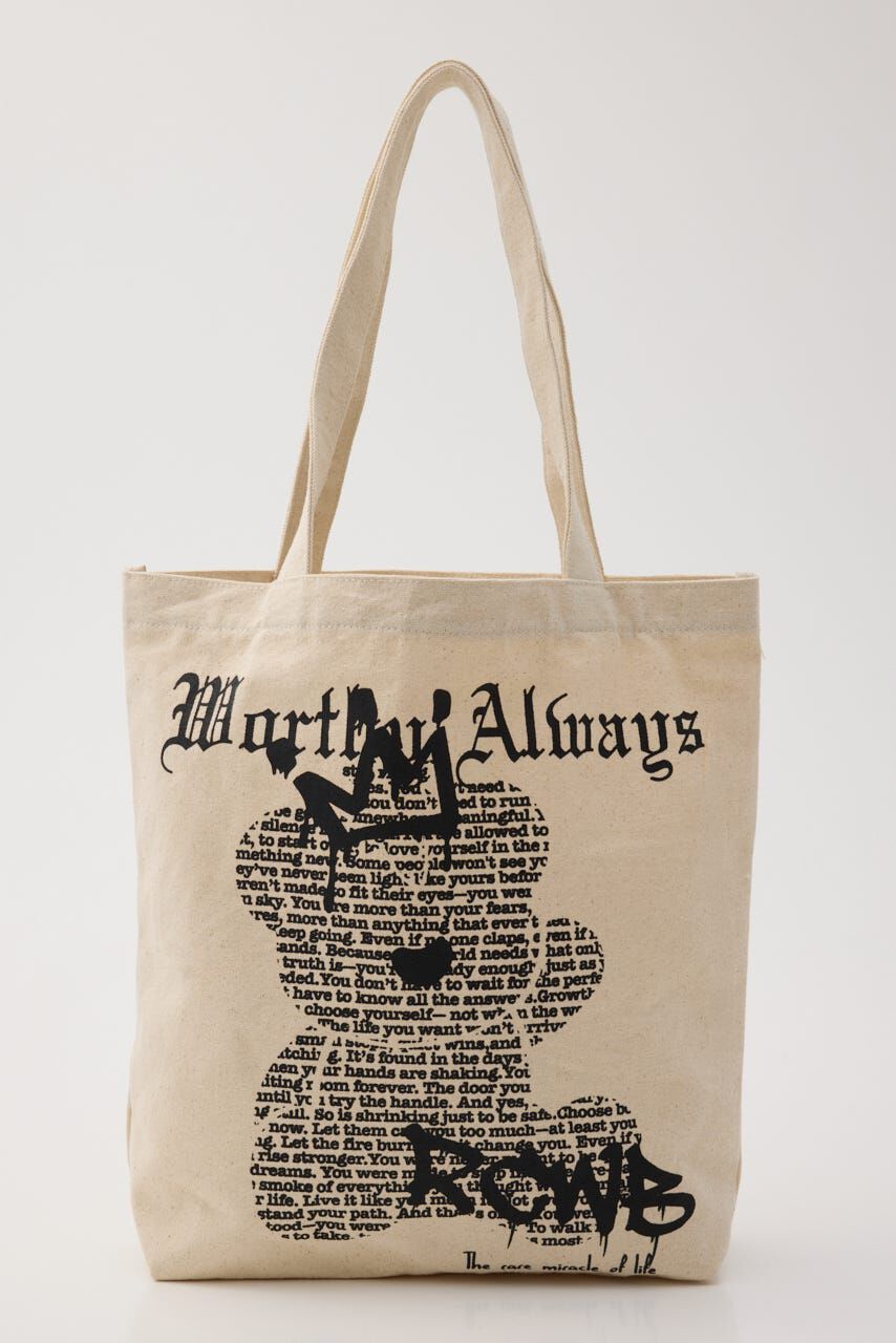 RODEO CROWNS「Font Bear TOTE」|その他|O/WHT1