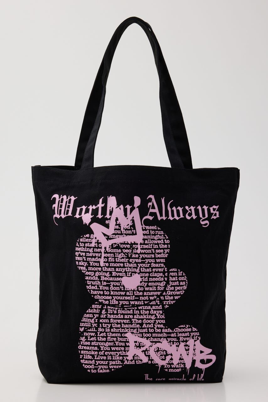 RODEO CROWNS「Font Bear TOTE」|その他|BLK