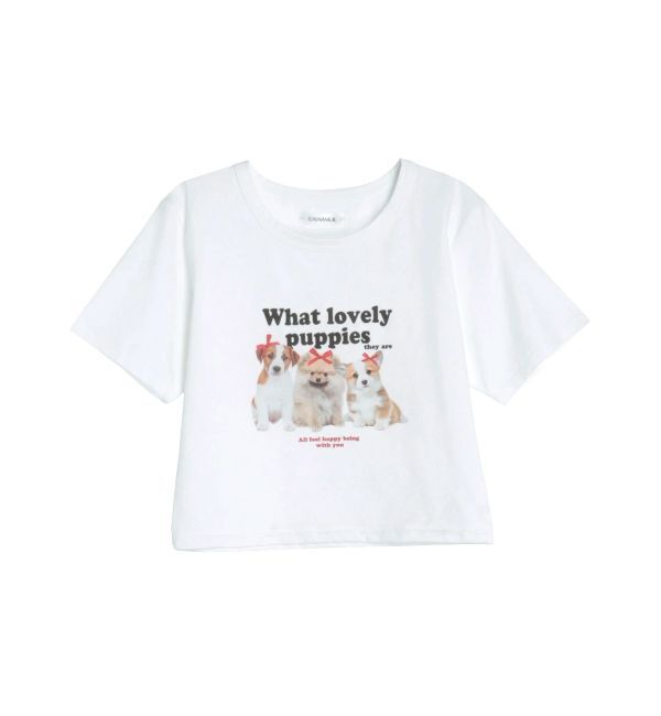 CALNAMUR「ASSORT PRINT TEE/アソートプリントTシャツ」|Tシャツ・カットソー|ホワイト