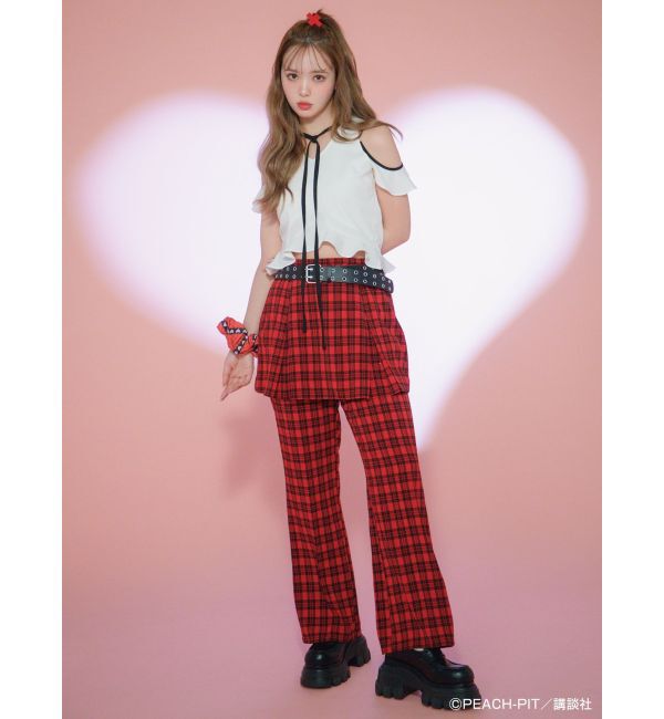 CALNAMUR「【しゅごキャラ！コラボ】制服とアミュレットハートSET」|ワンピース|ホワイト