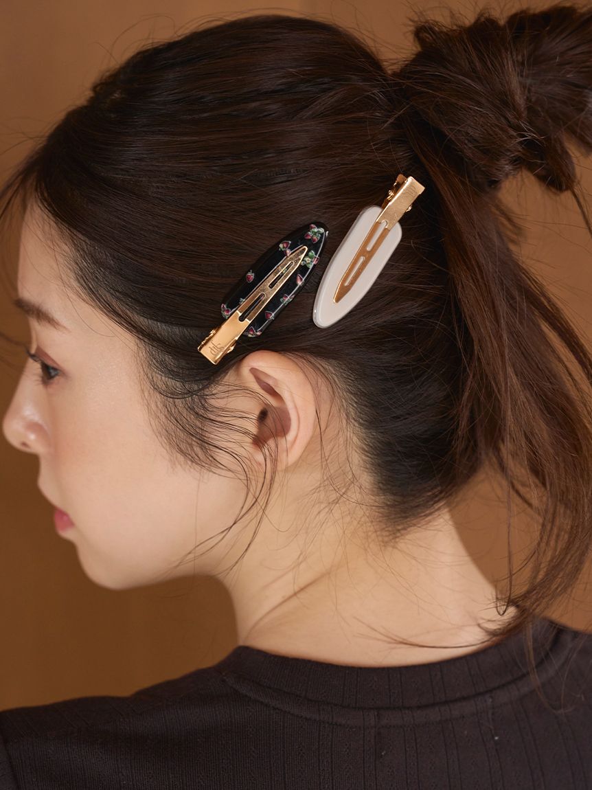 SNIDEL HOME「ストロベリープリントヘアピン」|その他|