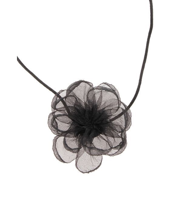 RESEXXY「フラワーモチーフシアーコサージュ」|ネックレス|