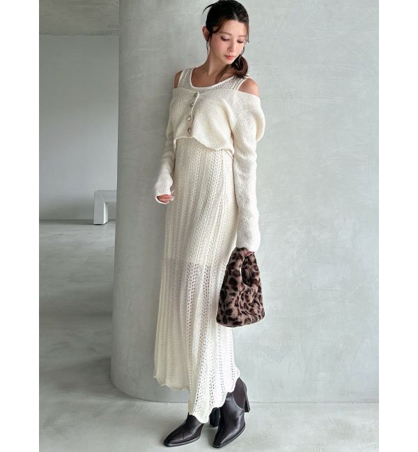 RESEXXY「レオパードフェイクファーバッグ」|ハンドバッグ|