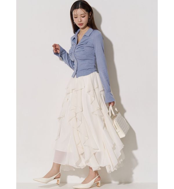 RESEXXY「シャイニースクエアハンドバッグ」|ハンドバッグ|