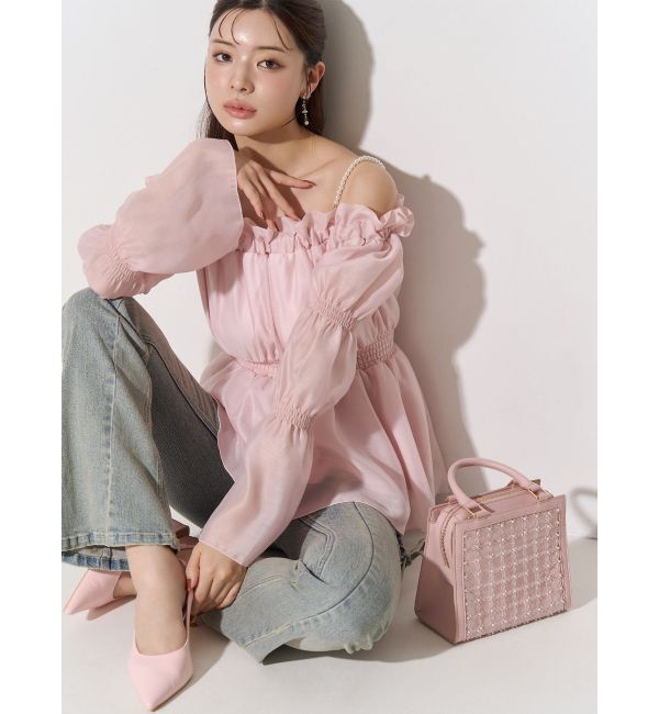 RESEXXY「シャイニースクエアハンドバッグ」|ハンドバッグ|