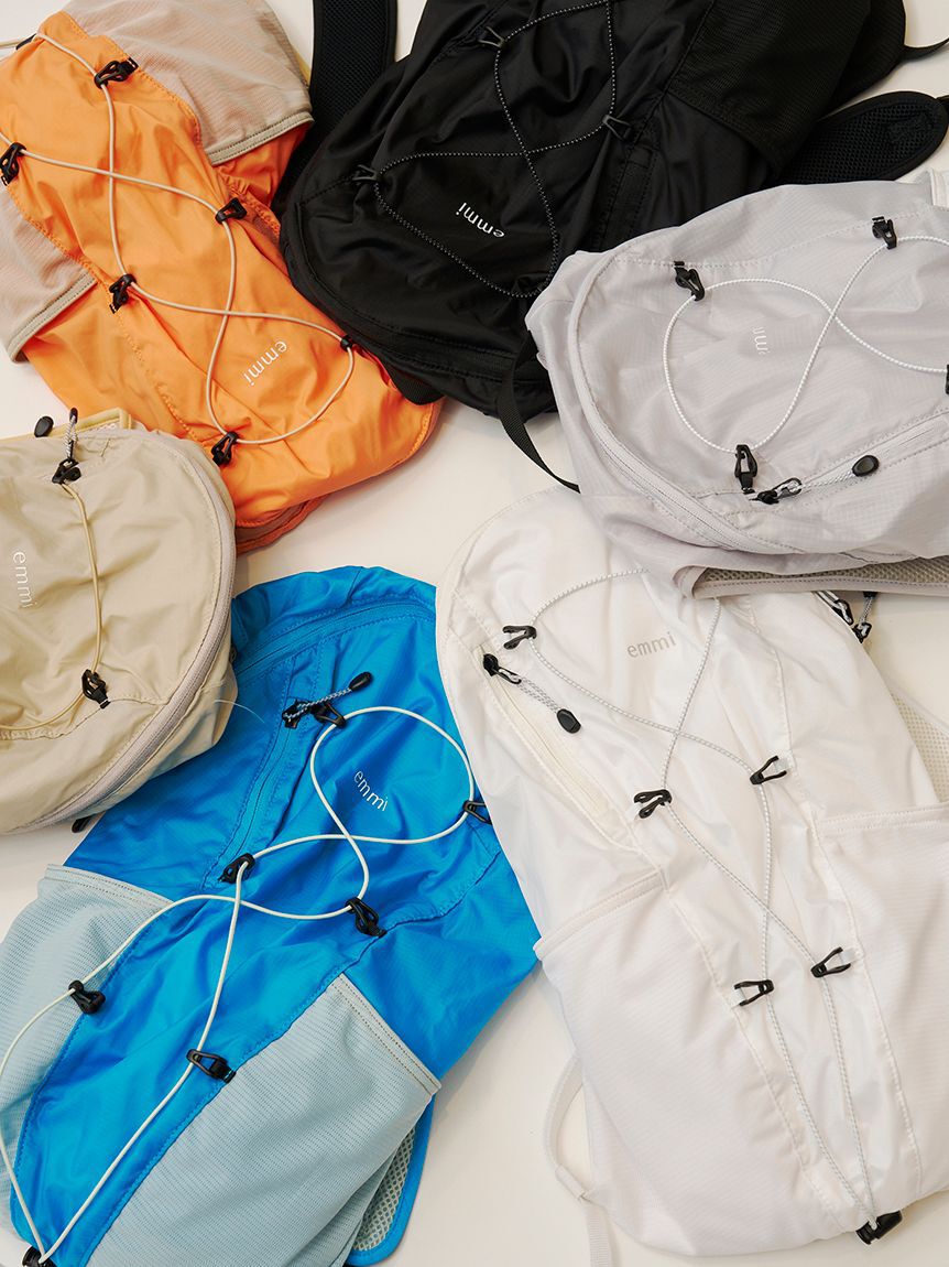 emmi atelier「【USAGI ONLINE・ZOZO限定カラーあり】パッカブルバックパック/撥水」|リュック|