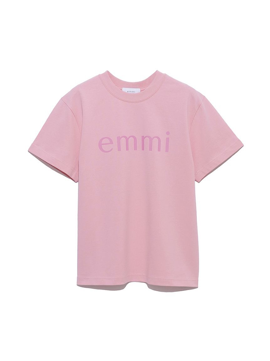 emmi atelier「【ONLINE限定カラーあり】eco emmiロゴTシャツ/UVカット」|Tシャツ・カットソー|