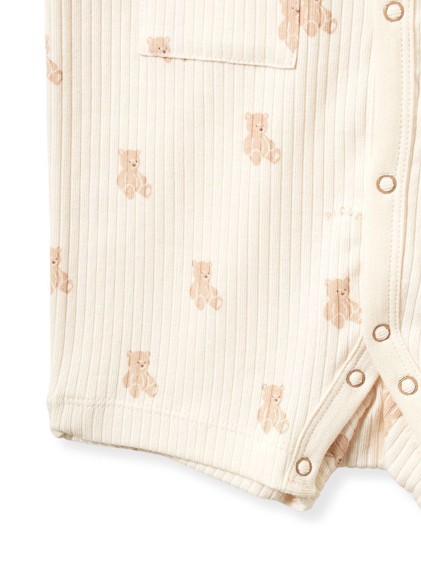 GELATO PIQUE KIDS & BABY「【BABY】ぬいぐるみ柄ロンパース」|ロンパース|