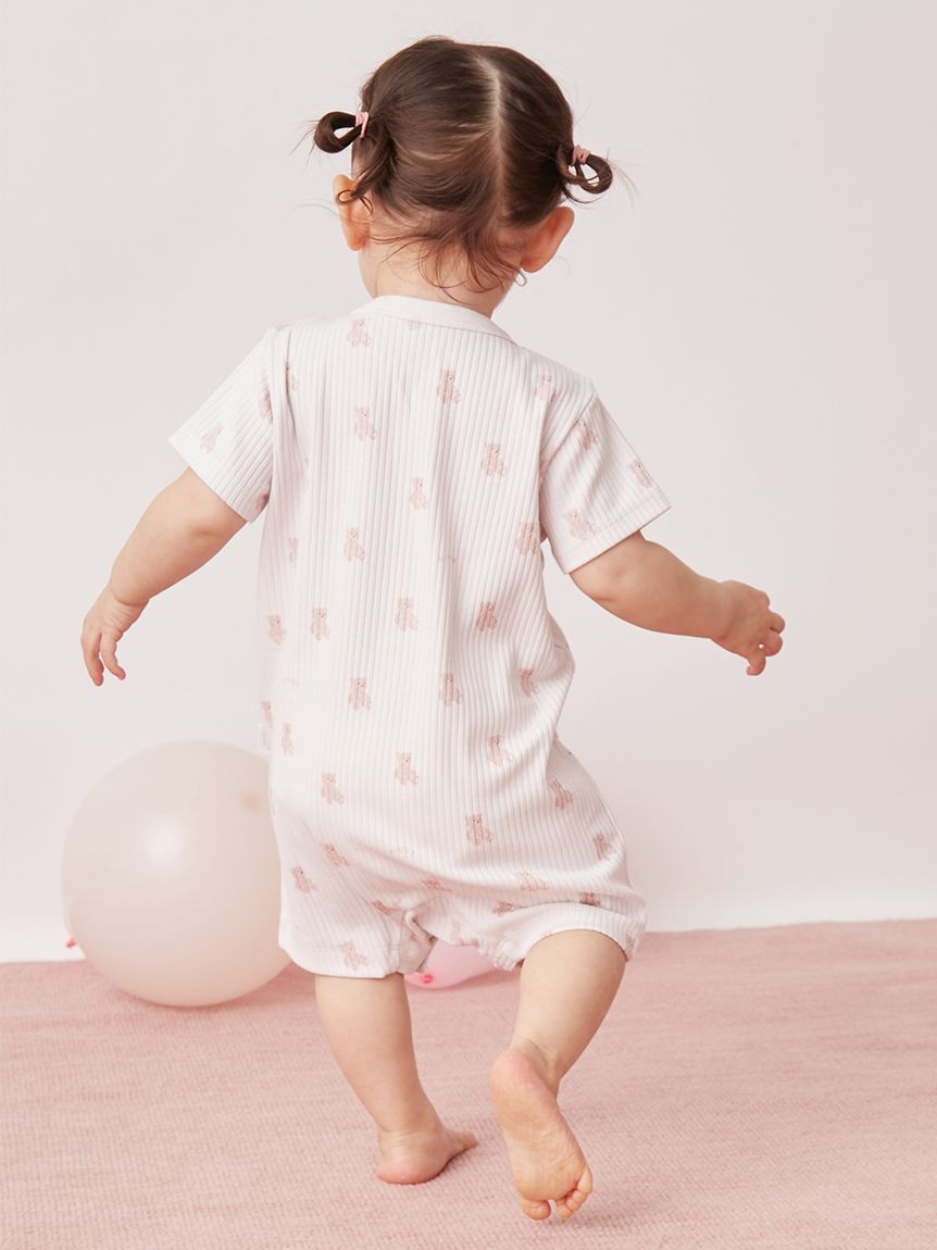 GELATO PIQUE KIDS & BABY「【BABY】ぬいぐるみ柄ロンパース」|ロンパース|