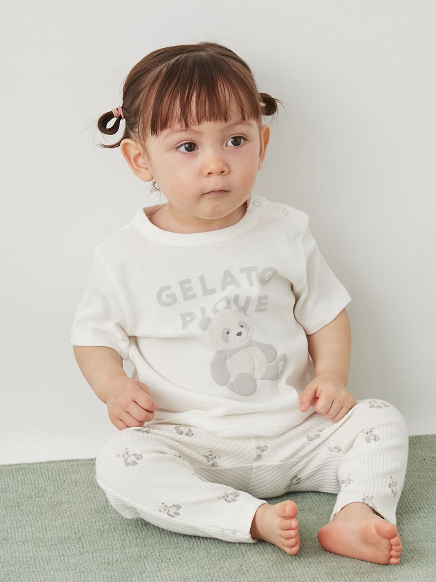 GELATO PIQUE KIDS & BABY「【BABY】ぬいぐるみ柄レギンスパンツ」|その他ベビーウェア|