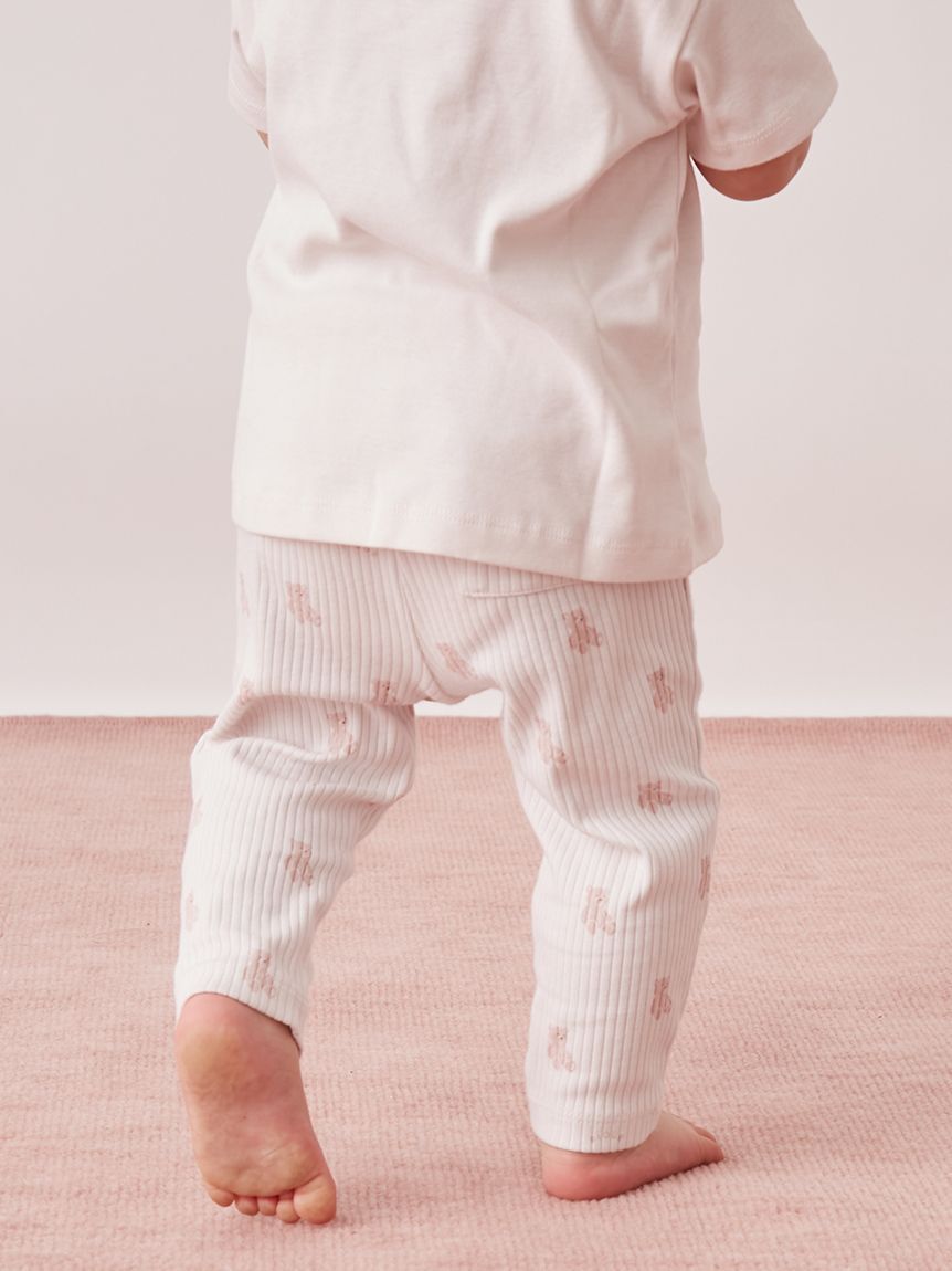 GELATO PIQUE KIDS & BABY「【BABY】ぬいぐるみ柄レギンスパンツ」|その他ベビーウェア|