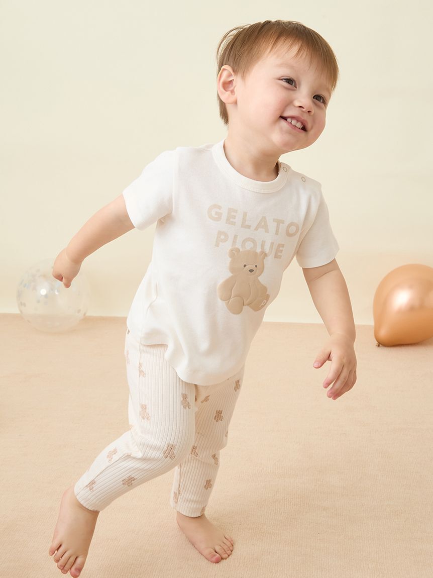 GELATO PIQUE KIDS & BABY「【BABY】ぬいぐるみ柄レギンスパンツ」|その他ベビーウェア|