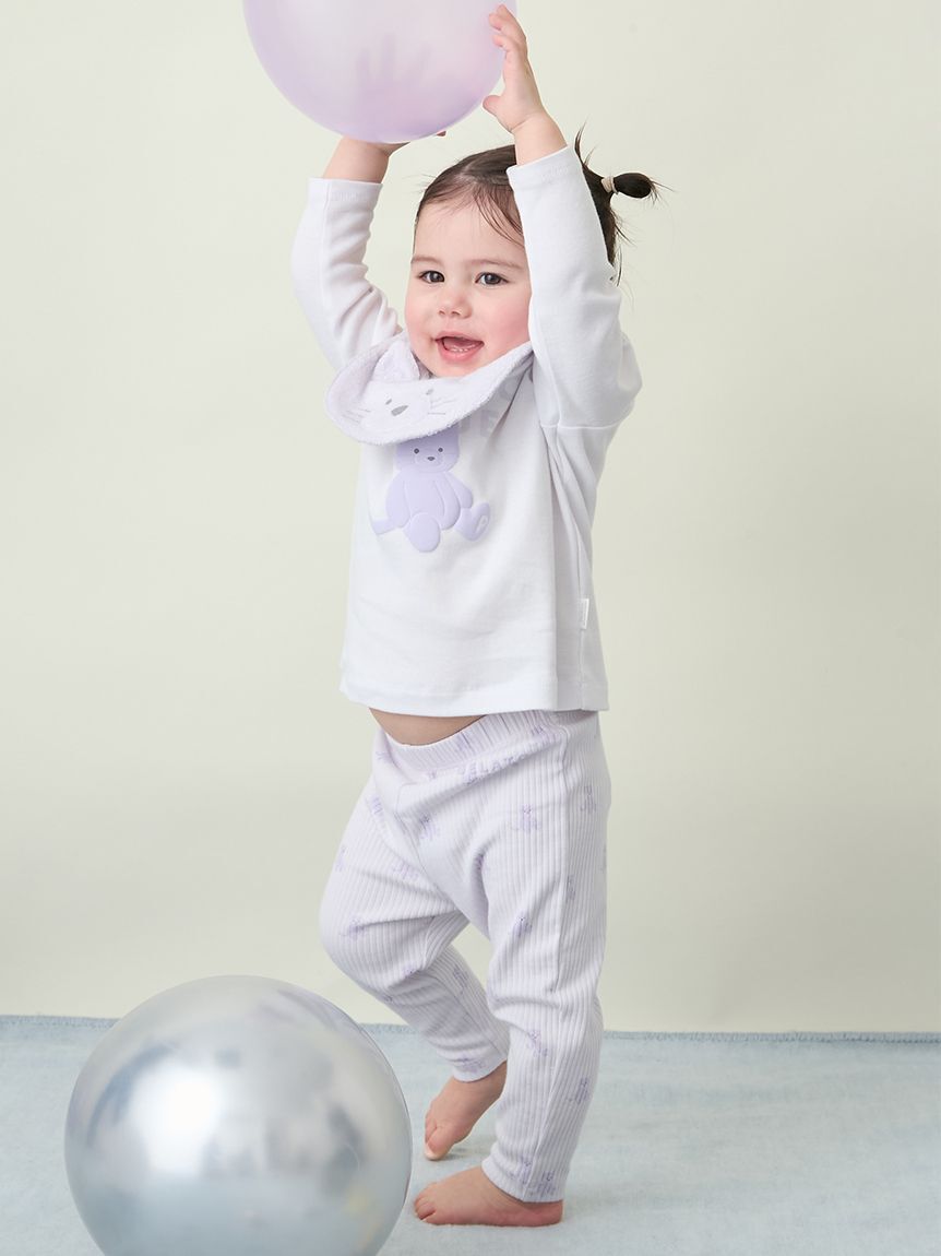 GELATO PIQUE KIDS & BABY「【BABY】ぬいぐるみ柄レギンスパンツ」|その他ベビーウェア|