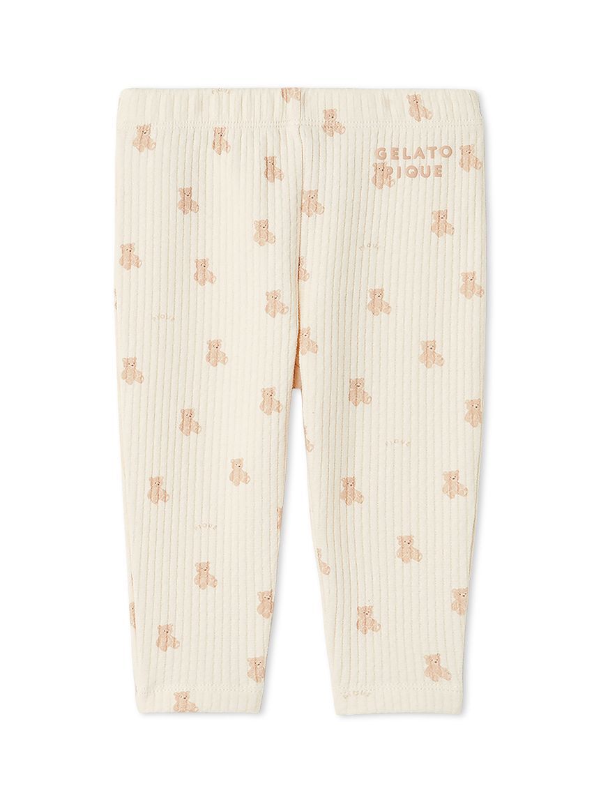 GELATO PIQUE KIDS & BABY「【BABY】ぬいぐるみ柄レギンスパンツ」|その他ベビーウェア|