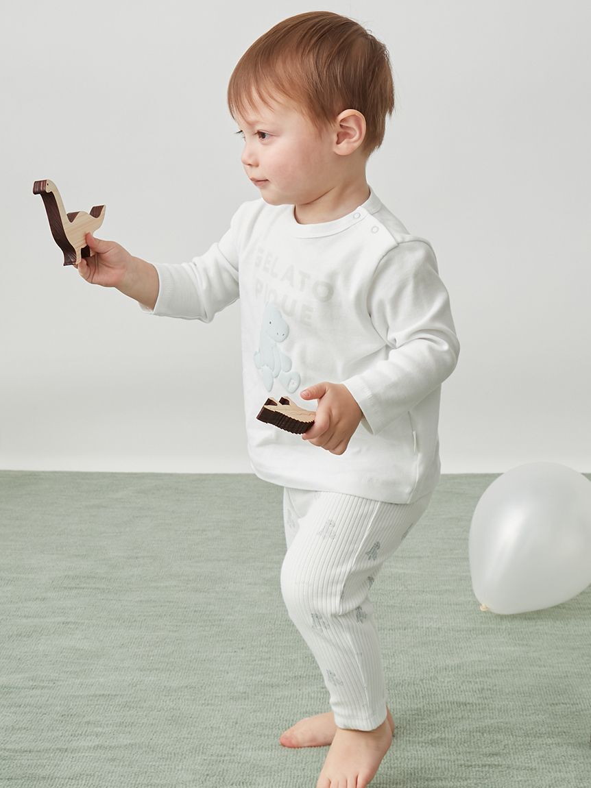 GELATO PIQUE KIDS & BABY「【BABY】ぬいぐるみ柄レギンスパンツ」|その他ベビーウェア|