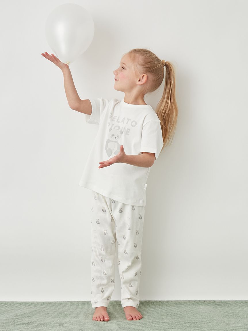GELATO PIQUE KIDS & BABY「【KIDS】ぬいぐるみワンポイントTシャツ」|ルームウェア|