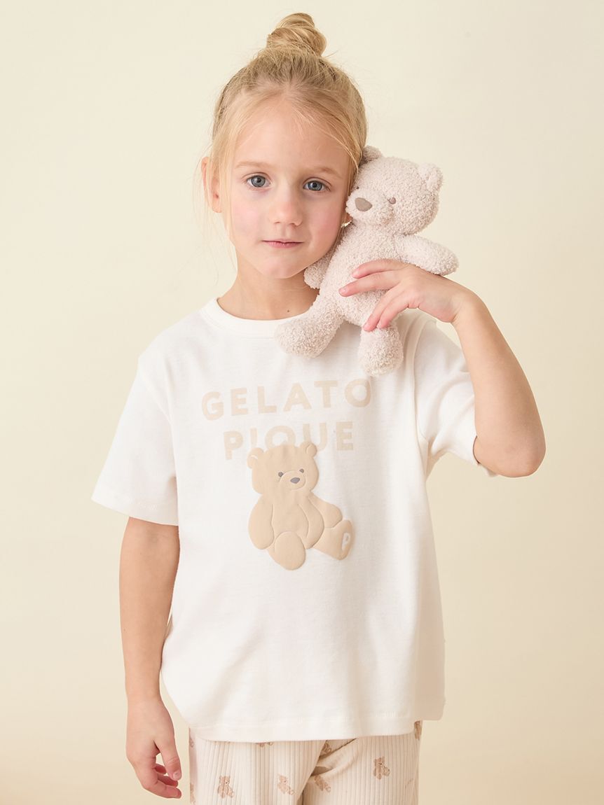 GELATO PIQUE KIDS & BABY「【KIDS】ぬいぐるみワンポイントTシャツ」|ルームウェア|