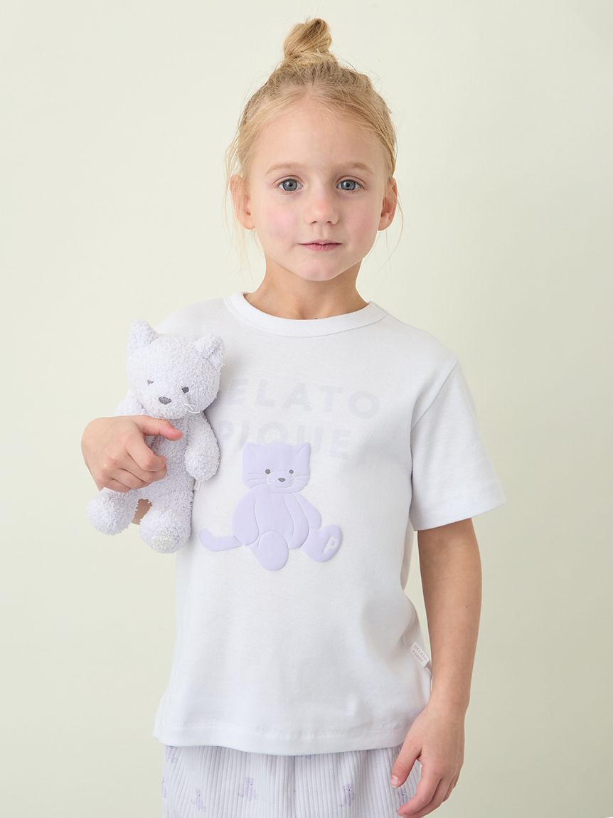 GELATO PIQUE KIDS & BABY「【KIDS】ぬいぐるみワンポイントTシャツ」|ルームウェア|