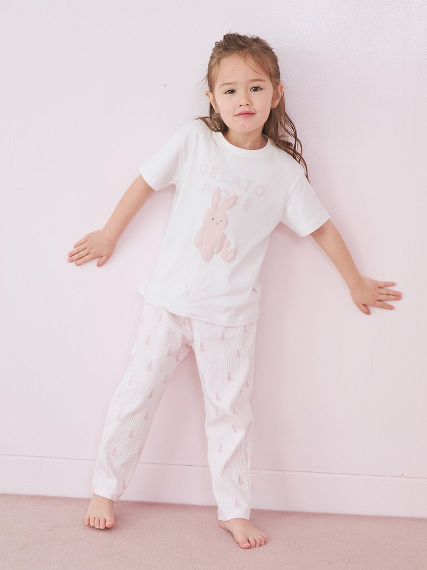 GELATO PIQUE KIDS & BABY「【KIDS】ぬいぐるみワンポイントTシャツ」|ルームウェア|