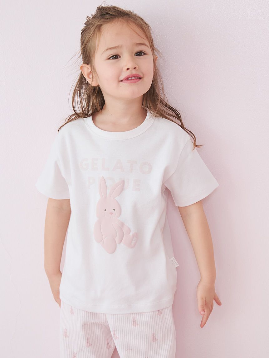 GELATO PIQUE KIDS & BABY「【KIDS】ぬいぐるみワンポイントTシャツ」|ルームウェア|LPNK