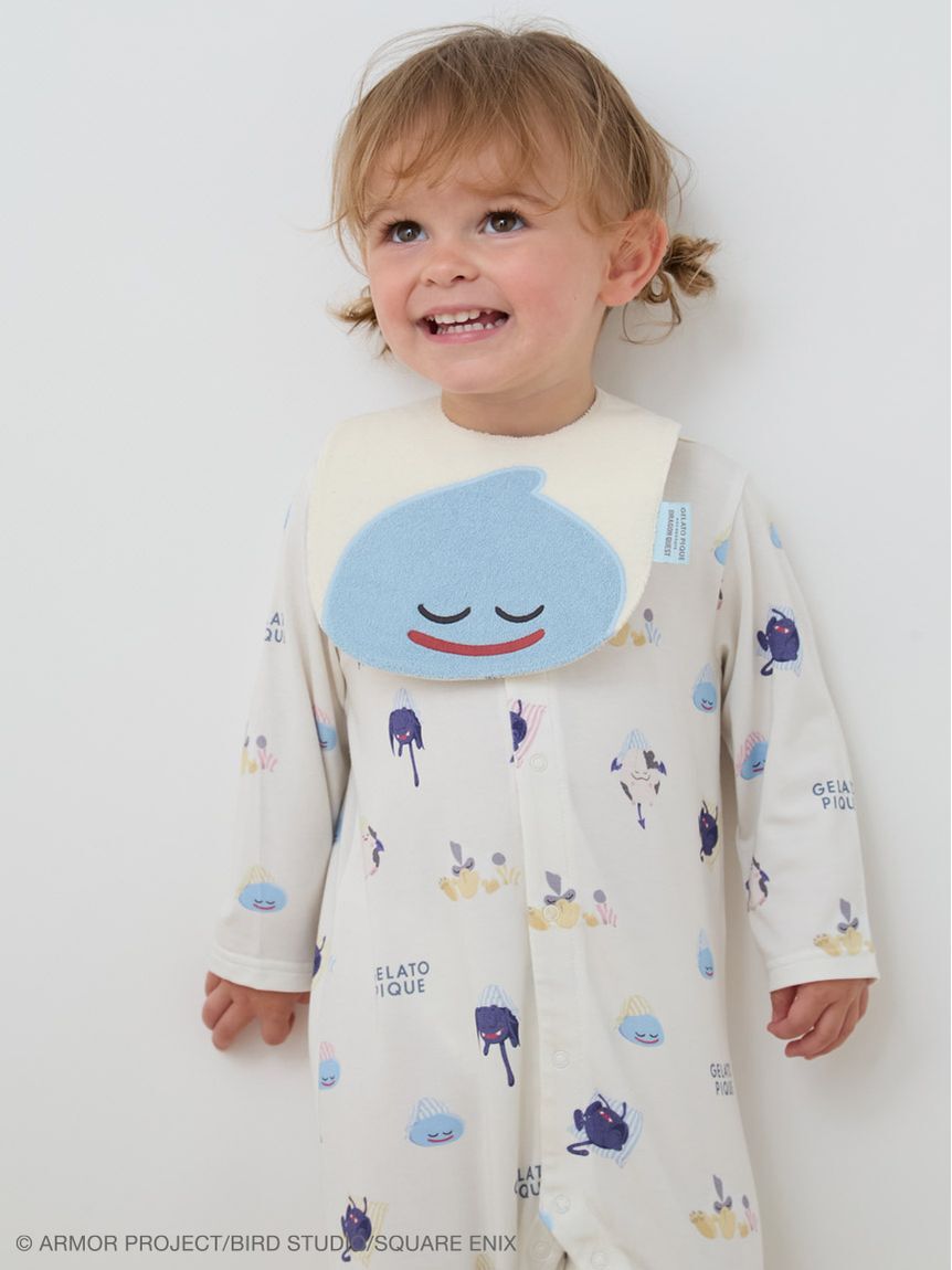 GELATO PIQUE KIDS & BABY「【ドラゴンクエスト】【ベビー】アソートモンスター総柄スタイ」|スタイ|