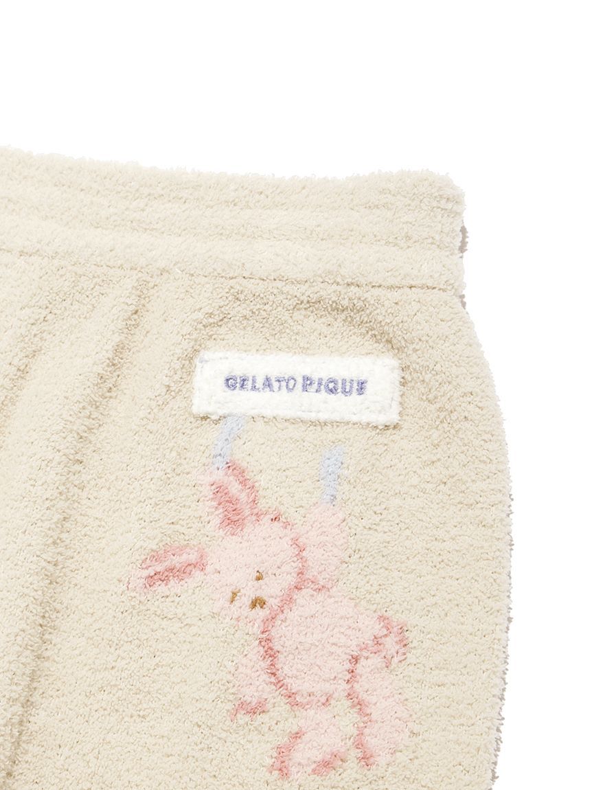 GELATO PIQUE KIDS & BABY「【JUNIOR】ウォッシングアニマルジャガードロングパンツ」|ルームウェア|