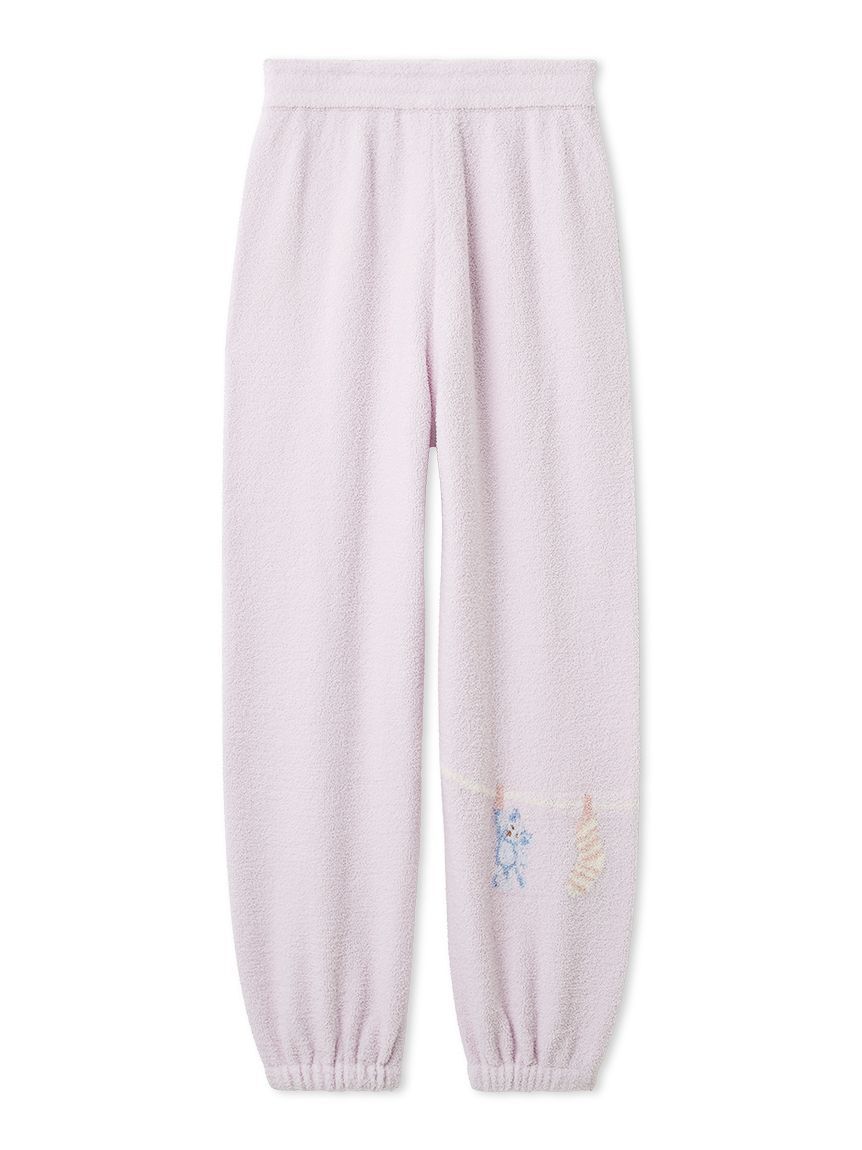 GELATO PIQUE KIDS & BABY「【JUNIOR】ウォッシングアニマルジャガードロングパンツ」|ルームウェア|