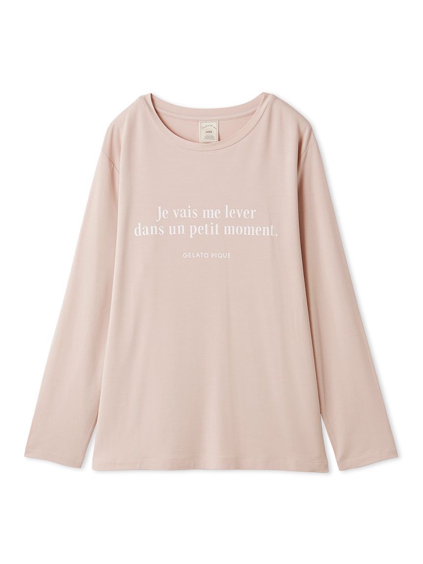 gelato pique「インレイロゴロンT」|ルームウェア|