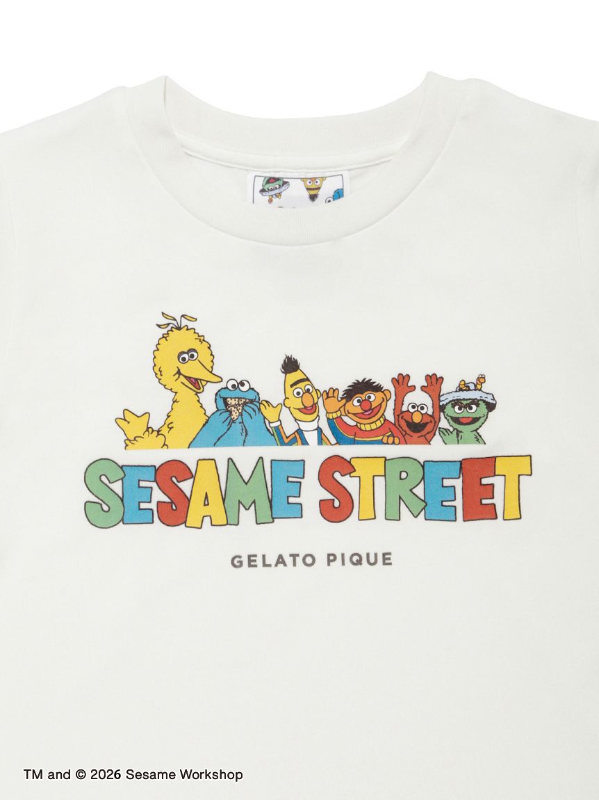 GELATO PIQUE KIDS & BABY「【SESAME STREET】【KIDS】ワンポイントTシャツ」|ルームウェア|