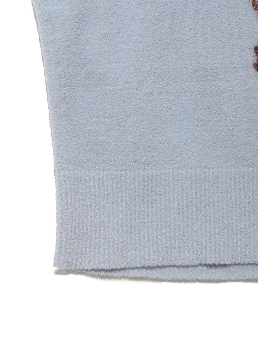 GELATO PIQUE KIDS & BABY「【JUNIOR】ドッグジャガードプルオーバー&ショートパンツセット」|ルームウェア|