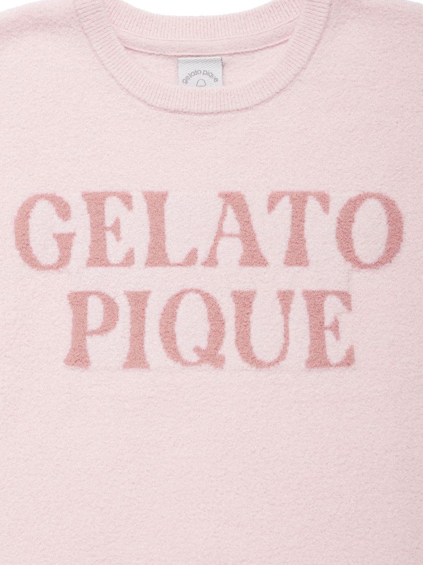 GELATO PIQUE KIDS & BABY「【JUNIOR】スムーズィーロゴジャガードプルオーバー&ショートパンツセット」|ルームウェア|