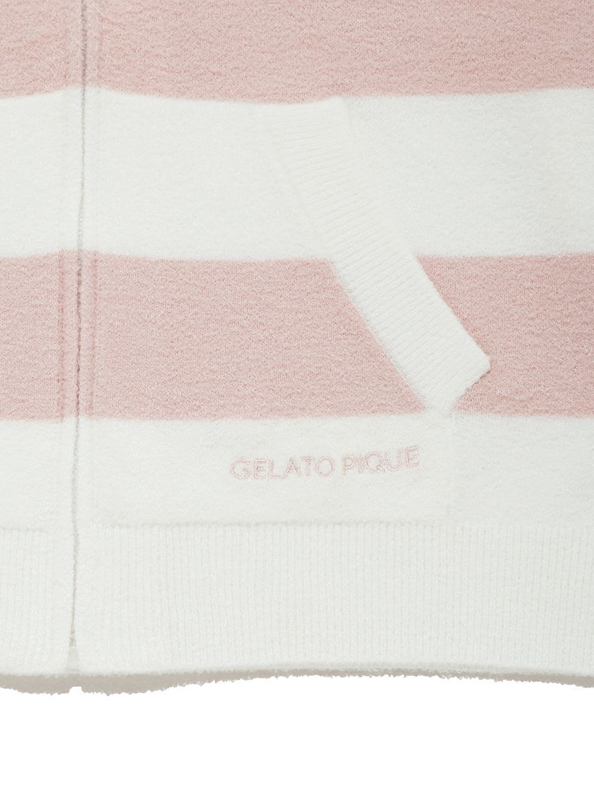 GELATO PIQUE KIDS & BABY「【JUNIOR】スムーズィーlite2ボーダーパーカ」|パーカー|