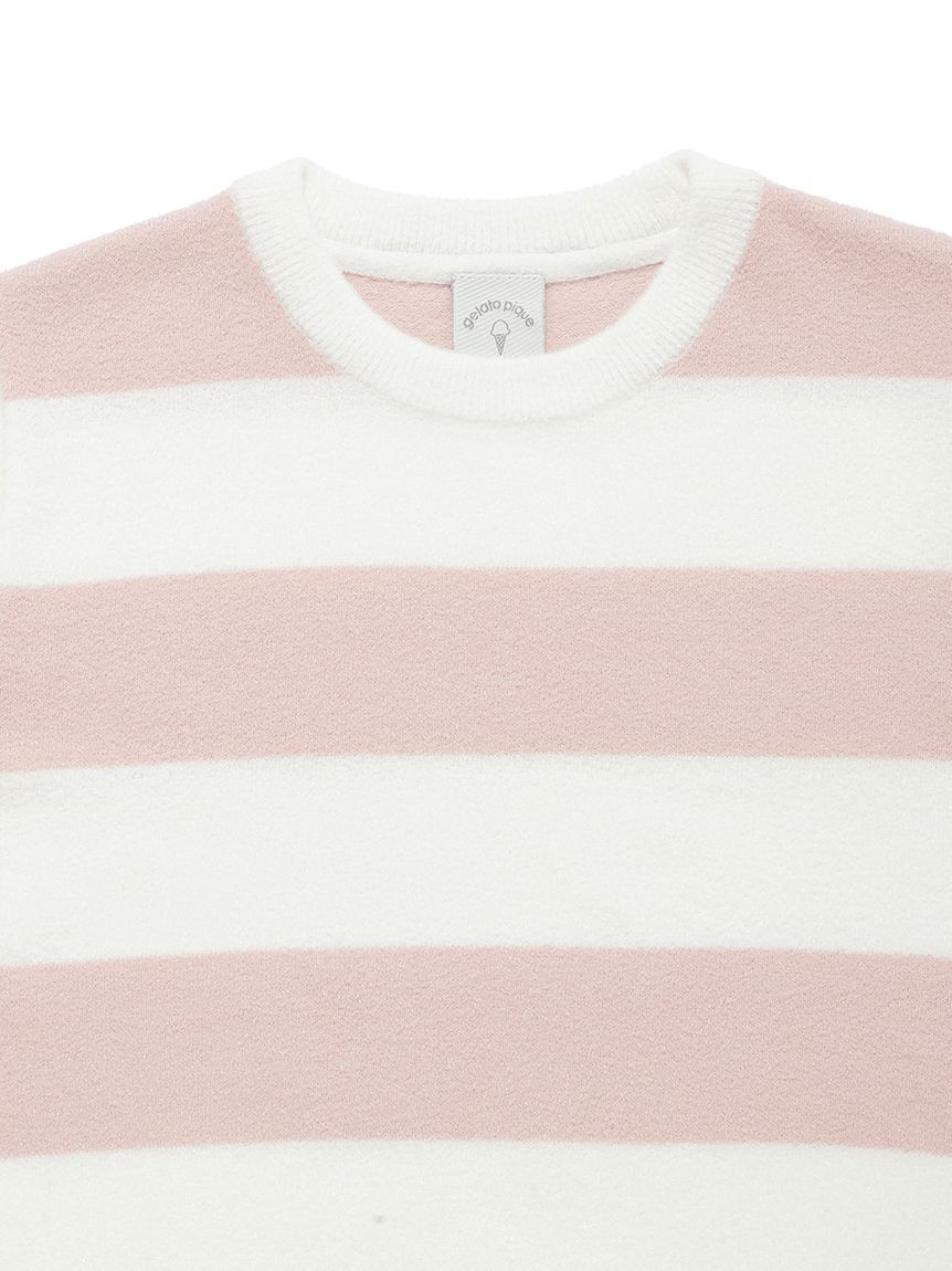 GELATO PIQUE KIDS & BABY「【JUNIOR】スムーズィーlite2ボーダープルオーバー」|プルオーバー|