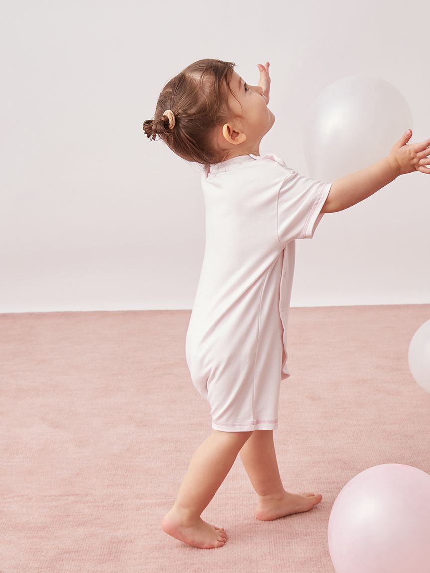GELATO PIQUE KIDS & BABY「【BABY】アイスクリームベアワンポイントロンパース」|ロンパース|