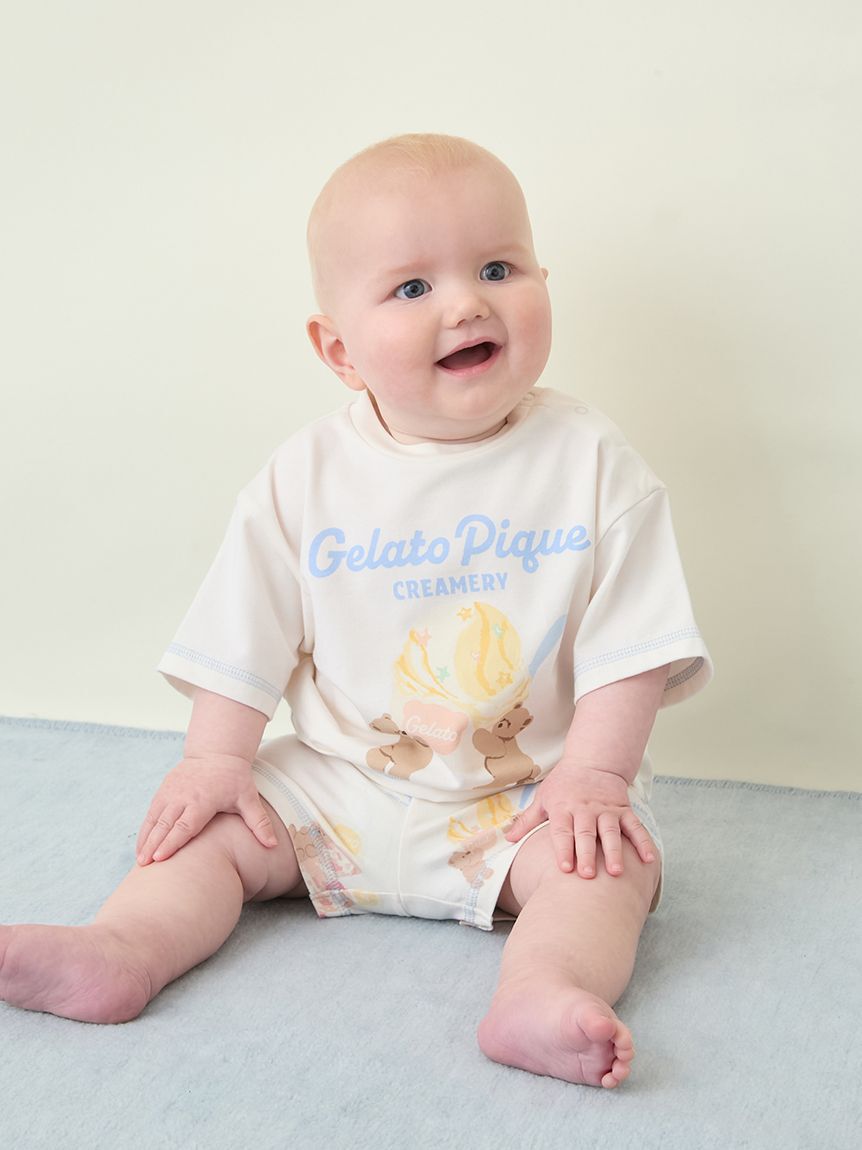 GELATO PIQUE KIDS & BABY「【BABY】アイスクリームベア柄ショートパンツ」|その他ベビーウェア|